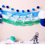 Dinosaur Party Banner (INSTANT DOWNLOAD)