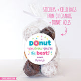 "Donut You Know You're The Best" Stickers