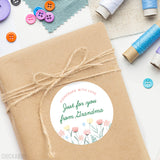 Floral "Homemade With Love" Food & Baking Gift Labels