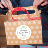 Wreath "Homemade With Love" Food & Baking Gift Labels