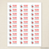 Bowling Address Labels