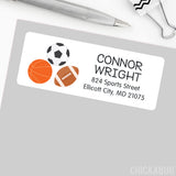 Sports Address Labels