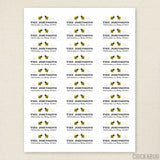 Bumblebee Address Labels