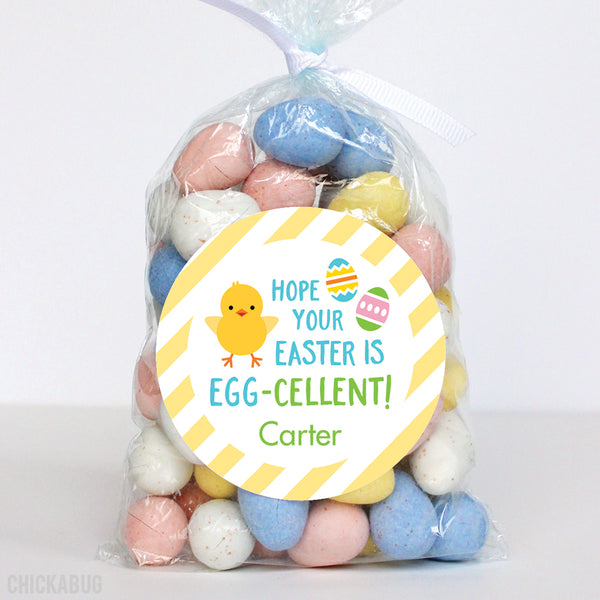"Egg-cellent" Easter Stickers