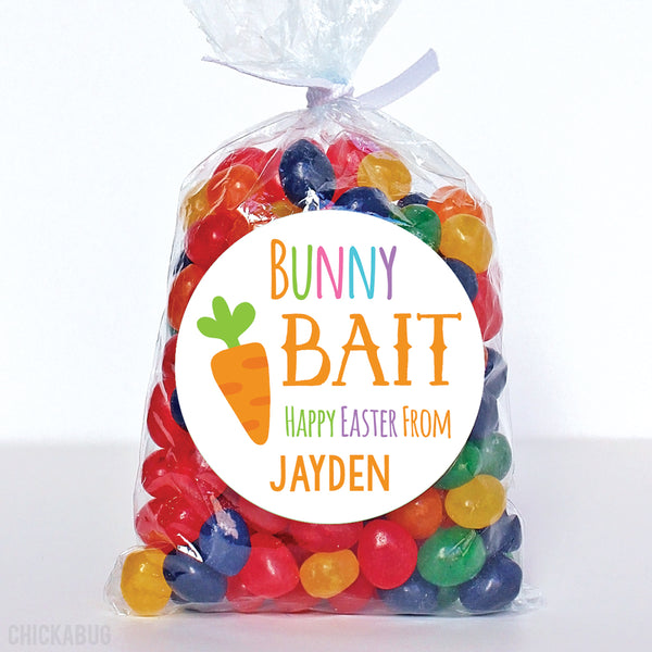 "Bunny Bait" Easter Stickers