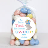 Blue "An Easter Treat for Someone Sweet" Stickers