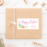 Egg and Tulips Easter Gift Labels