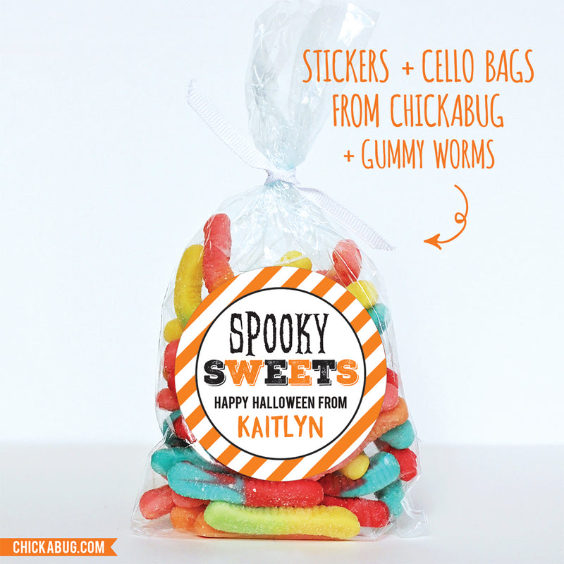 "Spooky Sweets" Halloween Stickers