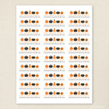 Pumpkins Halloween Address Labels