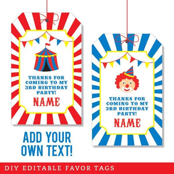 Carnival Party Favor Tags (EDITABLE INSTANT DOWNLOAD) – Chickabug carnival-party-favor-tags-editable-instant-download-chickabug