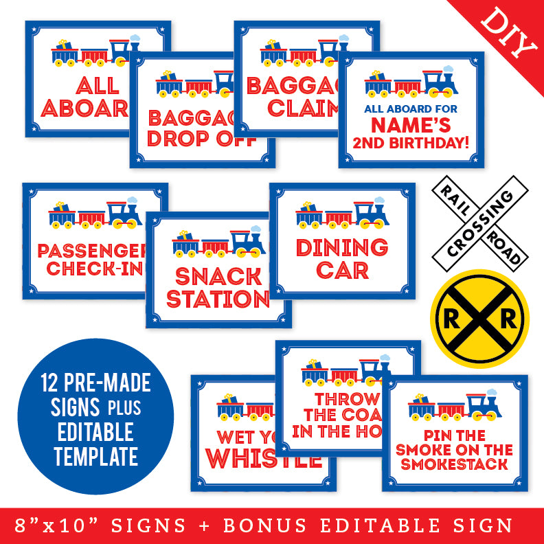 Party Train Printable Free Party Train Printable Free