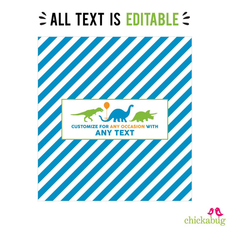 Dinosaur Party Chocolate Bar Labels (EDITABLE INSTANT DOWNLOAD) – Chickabug dinosaur-party-chocolate-bar-labels-editable-instant-download-chickabug