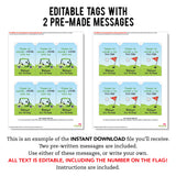 Golf Party Favor Tags (EDITABLE INSTANT DOWNLOAD)