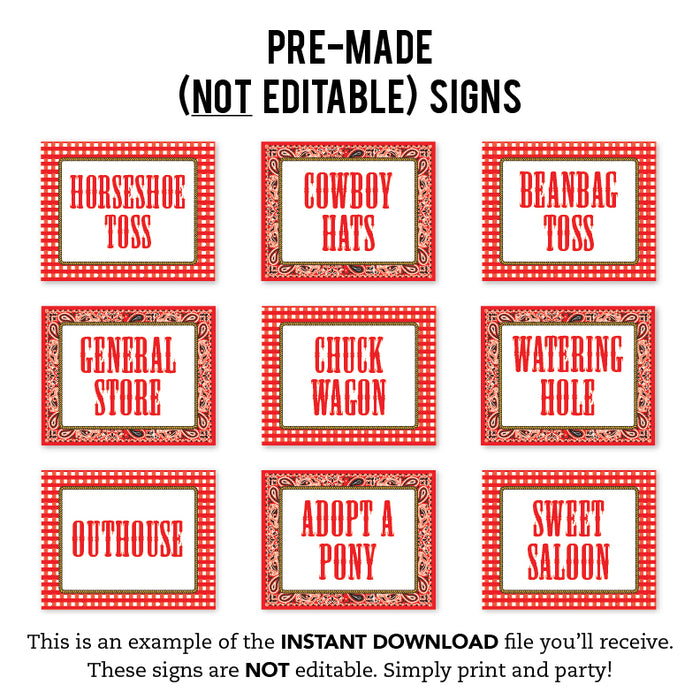 Free Printable Cowboy Signs And Sayings Free Printable Cowboy Signs And Sayings