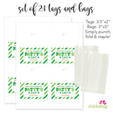"Happy St. PATTY'S Day" St. Patrick's Day Paper Tags and Bags