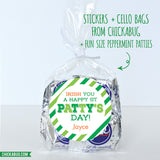 "Irish You" Peppermint Patty St. Patrick's Day Stickers