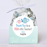"Tea-riffic" Teacher Appreciation Stickers