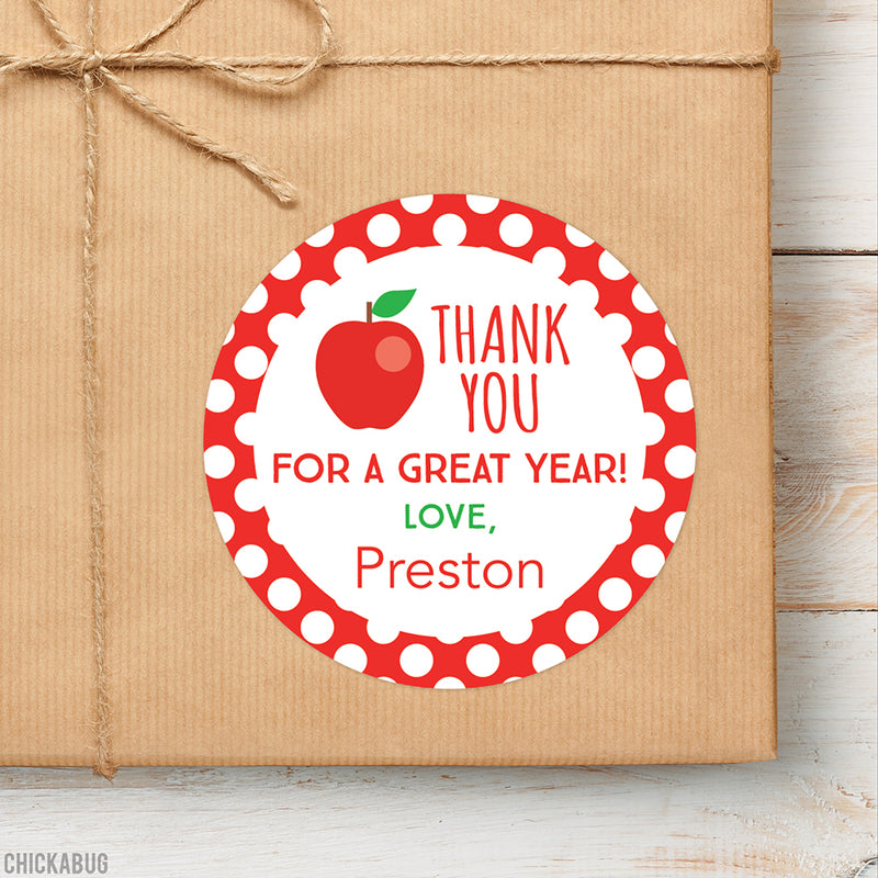 "You're a Berry Sweet Teacher" Appreciation Stickers
