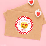 Emojis Valentine's Day Stickers