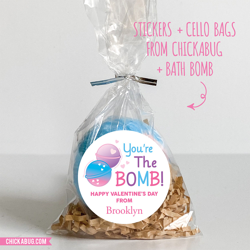 Bath Bomb bath-bomb-you-re-the-bomb-personalized-valentine-s-day-stickers-chickabug