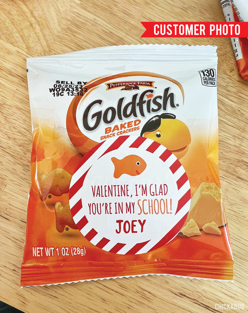 Does This Goldfish Sticker Count? Never Seen It Before! : r/IRLEasterEggs