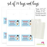 Snowman Soup Paper Tags and Bags