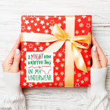 Funny Christmas Gift Stickers - Pack of 15