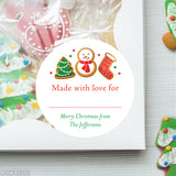 Write-On "Made With Love" Sugar Cookies Christmas Baking Labels