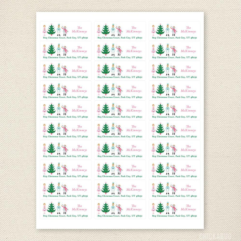 personalized-pink-nutcracker-christmas-return-address-labels-chickabug for Avery 5160 Template Free Printable Christmas Address Labels Personalized Pink Nutcracker Christmas Return Address Labels – Chickabug for Avery 5160 Template Free Printable Christmas Address Labels