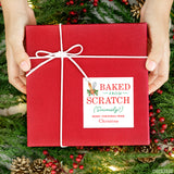 "Baked From Scratch - Seriously!" Christmas Food Gift Labels