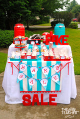 Cooking Party Pennant Banner (INSTANT DOWNLOAD)