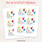 Birthday Party Gift Labels
