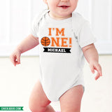 Basketball "I'm One" Iron-On