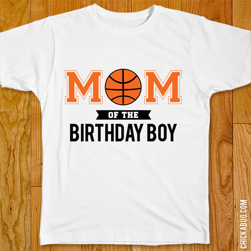 Personalized Basketball Birthday Family Iron-On – Chickabug