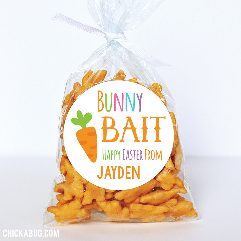 personalized-bunny-bait-easter-stickers-chickabug for Free Printable Bunny Bait Tags Personalized