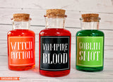 Free Printable Halloween Potion Labels (INSTANT DOWNLOAD)