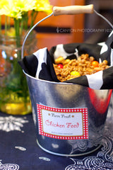Country Western Party Table Tent Cards (EDITABLE INSTANT DOWNLOAD)