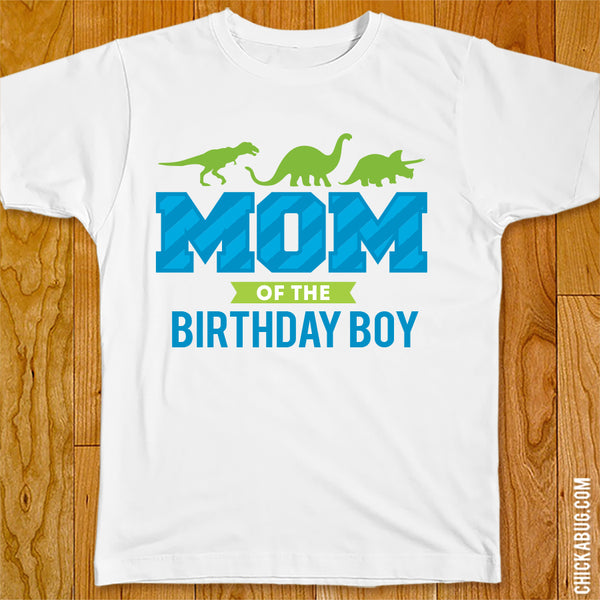 Dinosaur Birthday Family Iron-On
