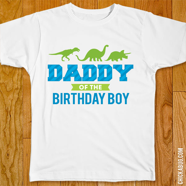 Dinosaur Birthday Family Iron-On