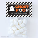 "Ghost Poop" Halloween Paper Tags and Bags