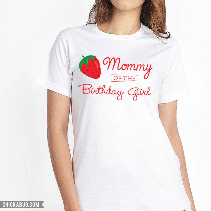 Strawberry Birthday Family Iron-On