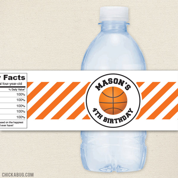 Train Birthday Water Bottle Labels – Chickabug